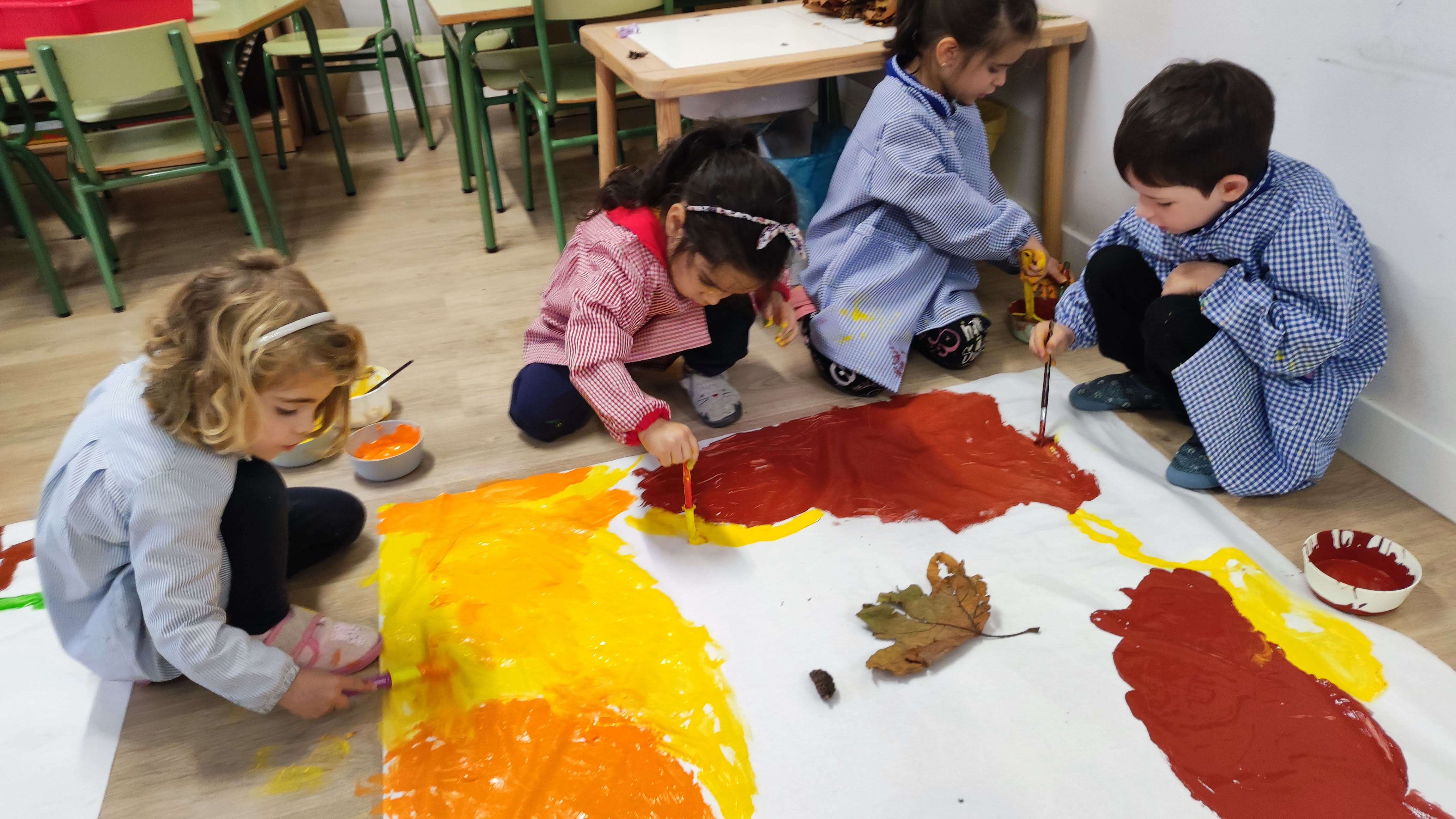 Actividad del alumnado de Educación Infantil