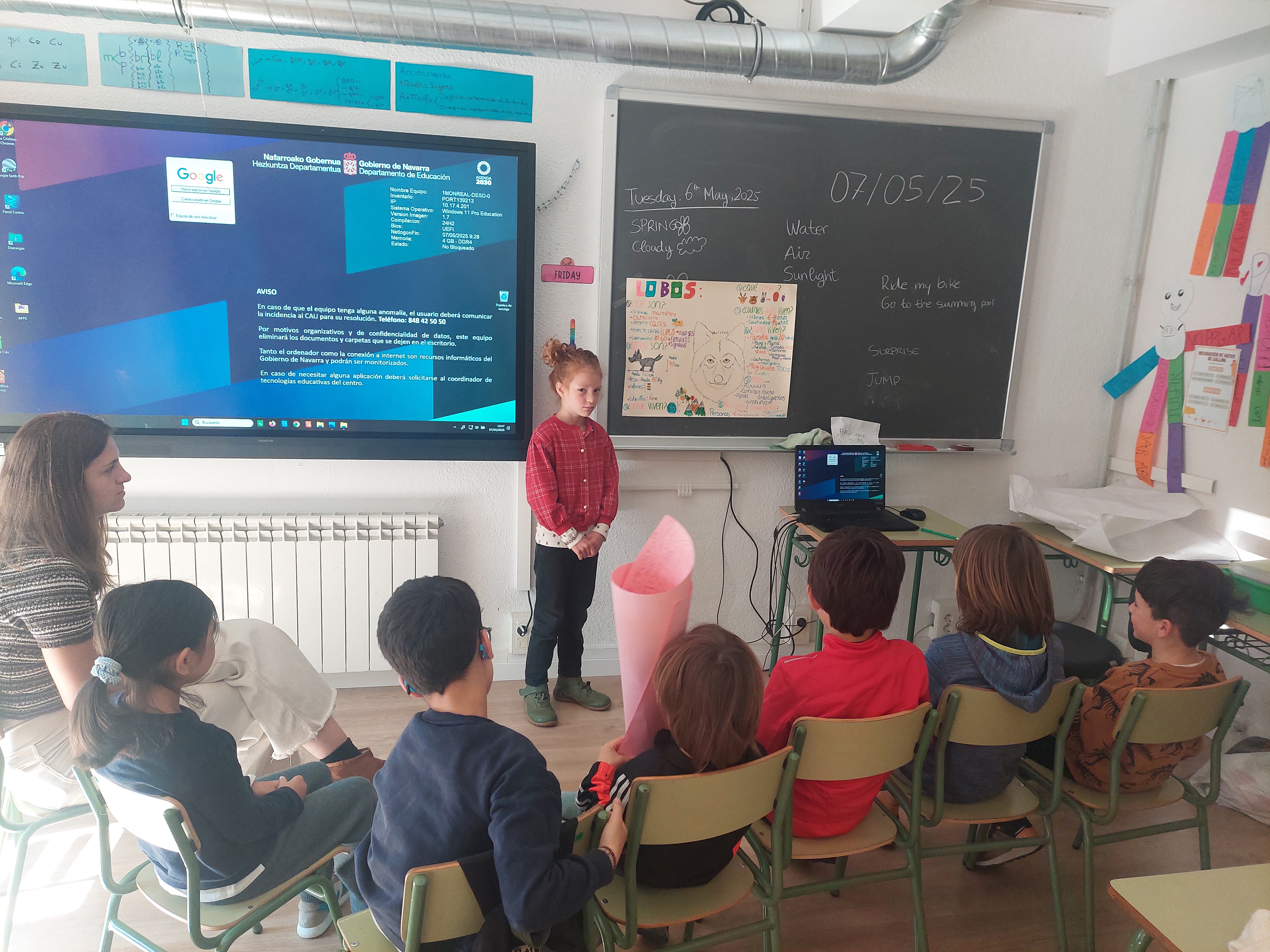 🎤✨ ¡Últimas exposiciones orales del curso en 1º ciclo de Primaria! 📚🌟